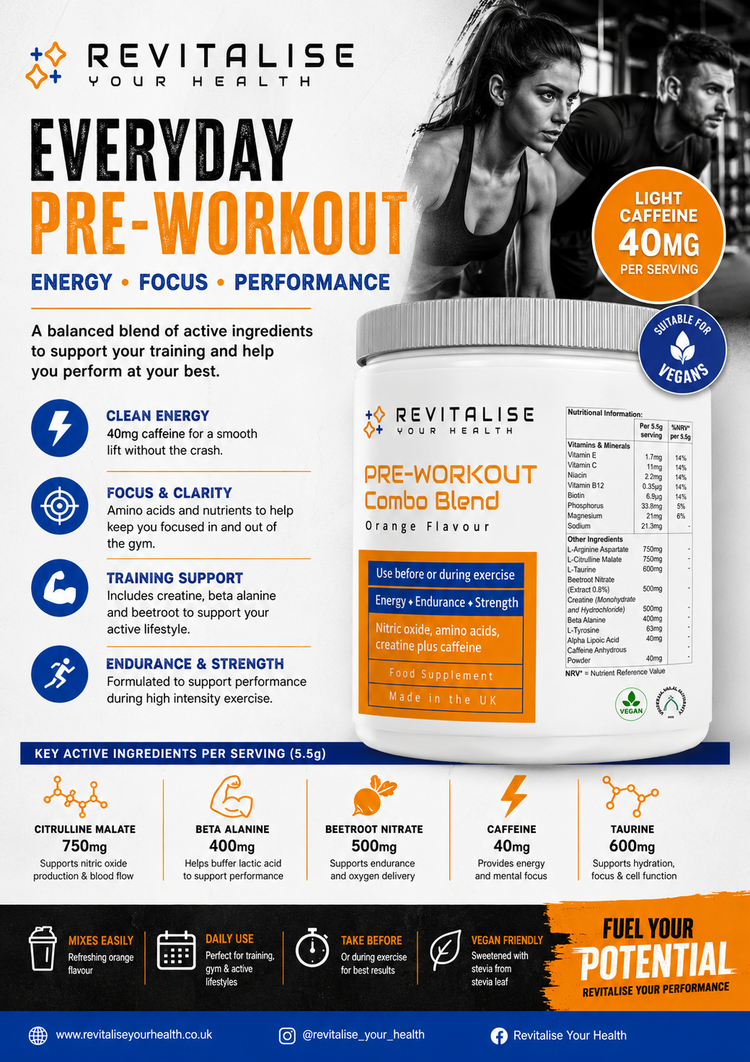 Understanding Pre-Workout Supplements: What They Are and How They Can Support Your Training