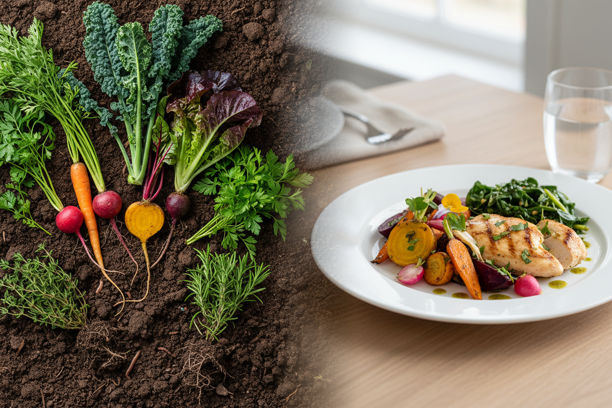 Soil to Plate Nutrition: Why Healthy Soil Matters for Human Health