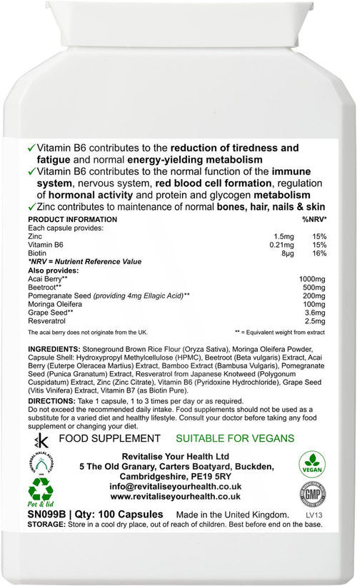 Acai Immuno Defence — 100 Capsules | Acai Berry Complex