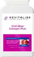 Vital Glow Collagen Plus — 60 Capsules | Marine Collagen Beauty Blend