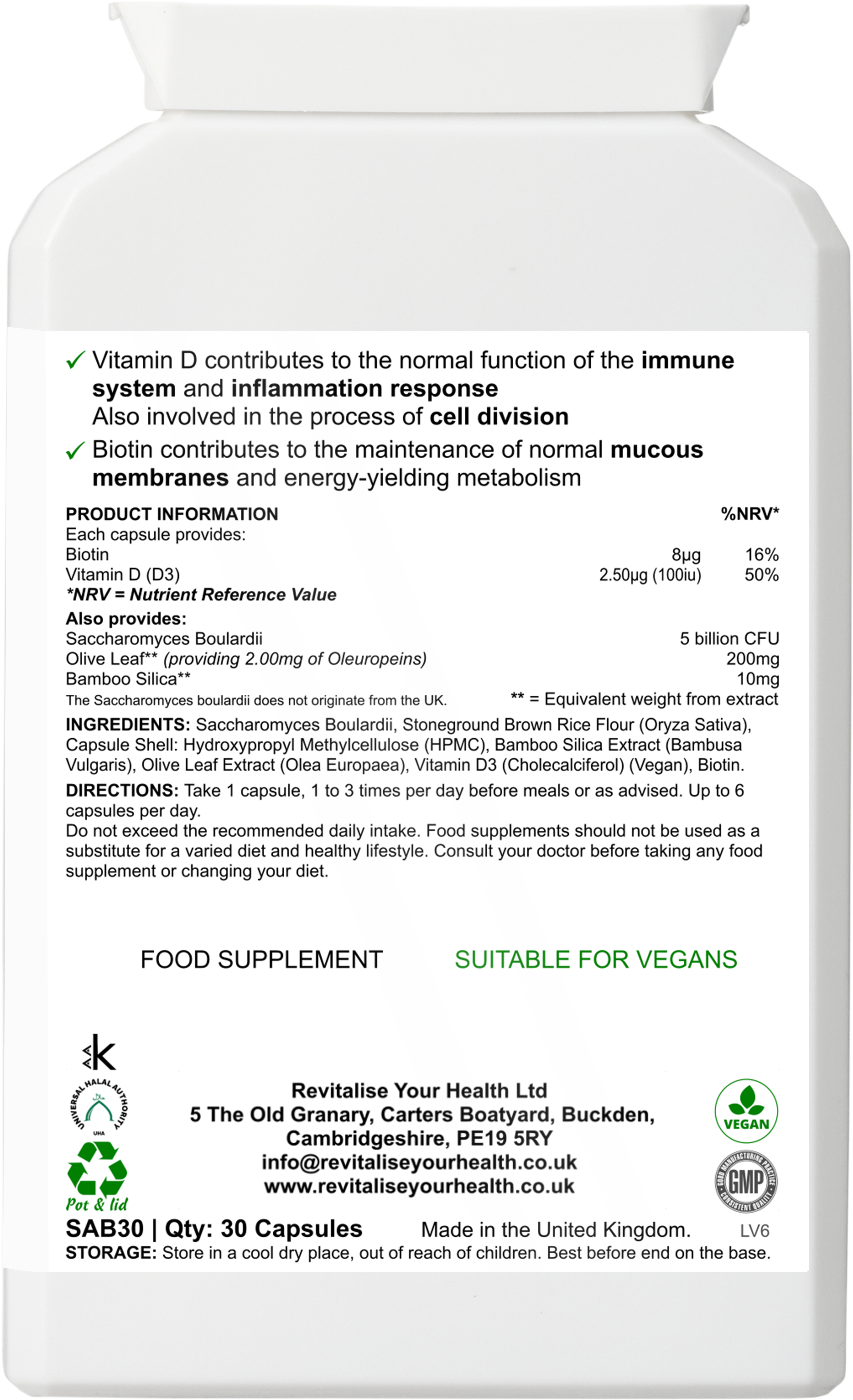 Bio Balance Complete — 30 Capsules