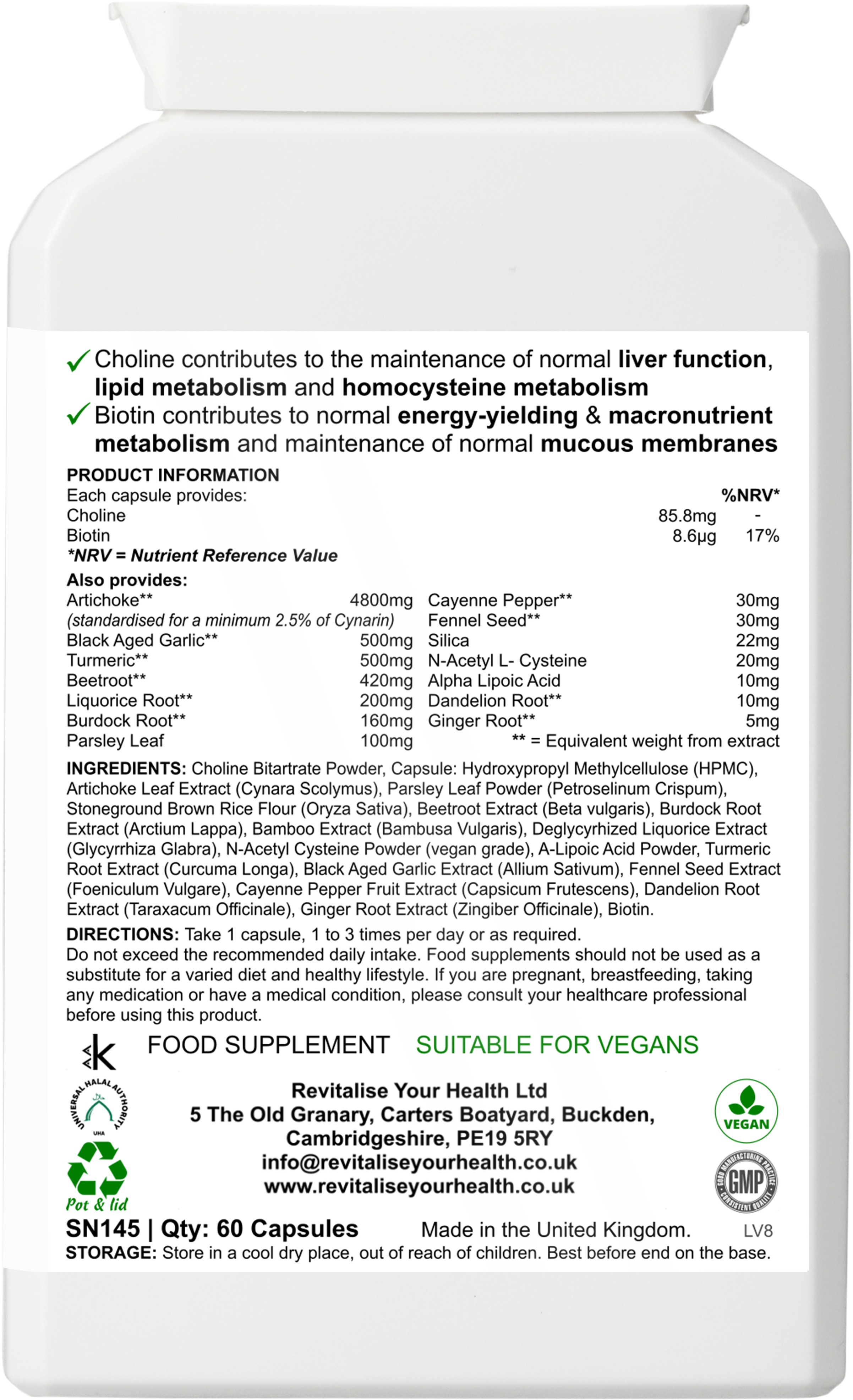Liv-GALL Cleanse — 60 Capsules