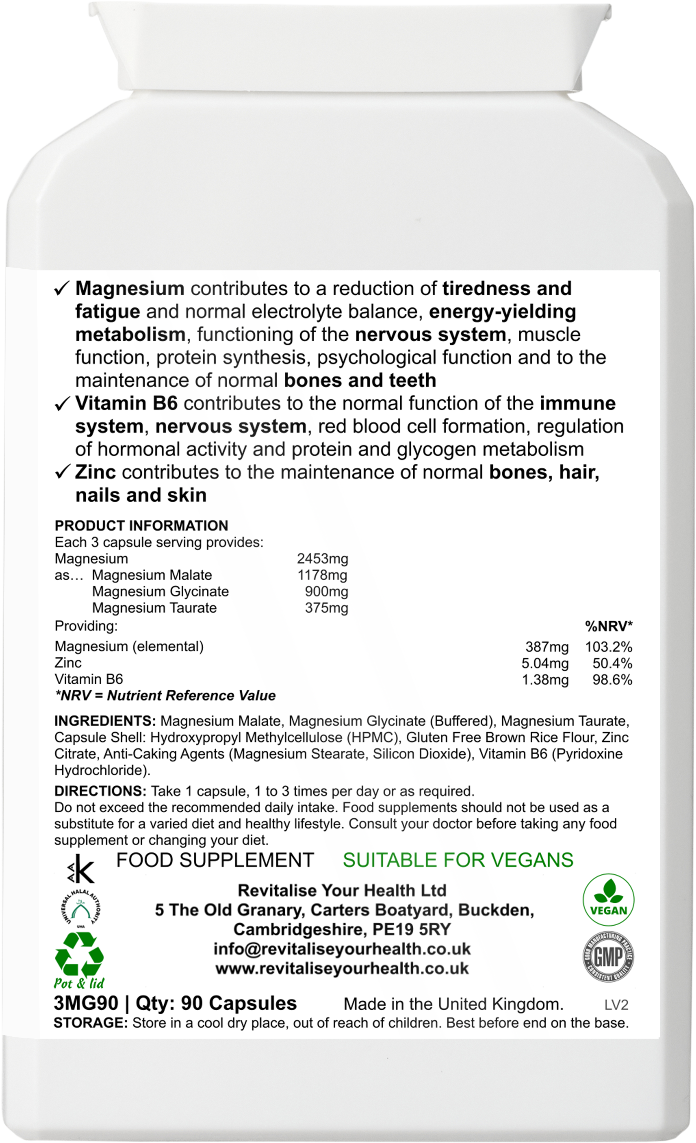 Triple Magnesium Blend