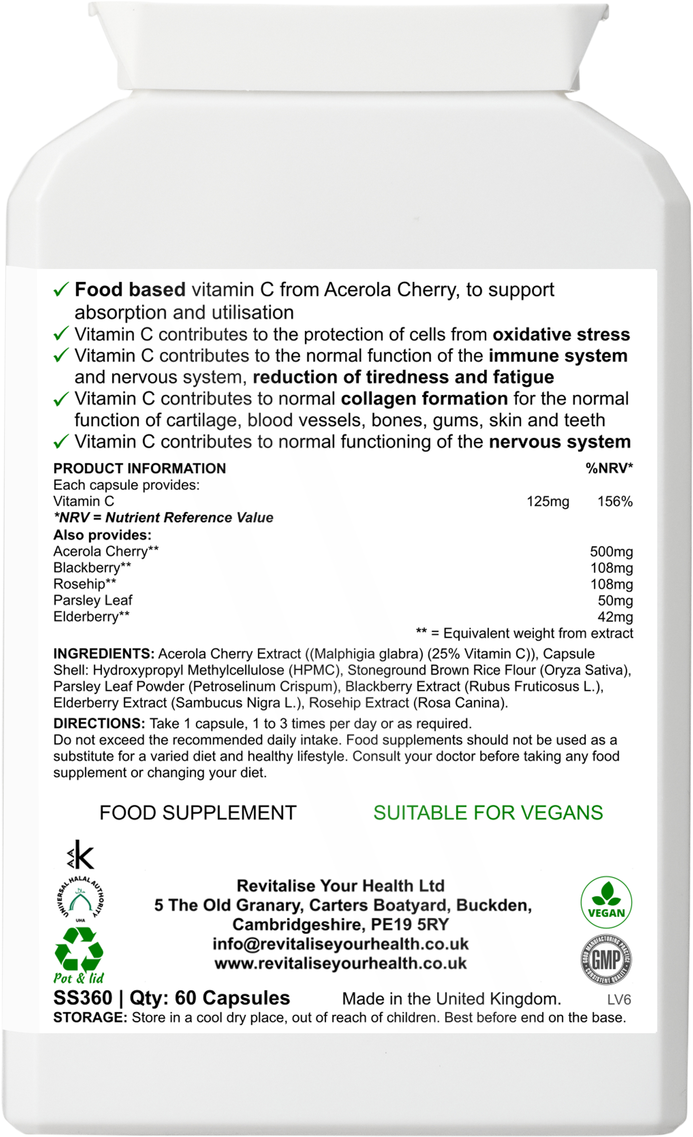 Pure Nature C — 60 Capsules