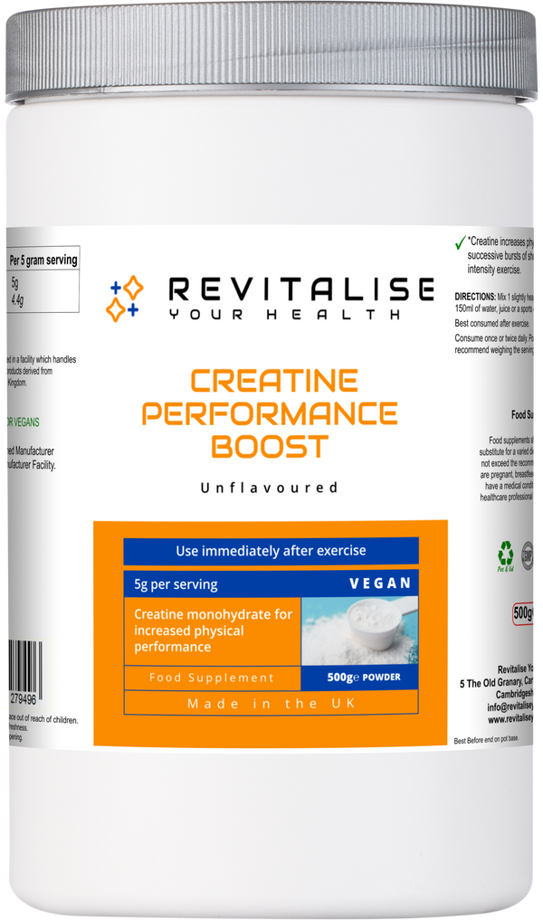 Creatine Monohydrate Powder — Strength, Power & Cellular Energy Support
