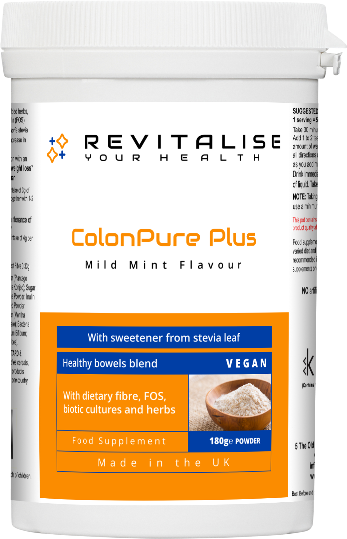 ColonPure Plus — 180g (Approx. 30 Servings)