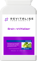 Brain ReVitaliser — 60 Capsules | Mental Performance  & Alertness Formu
