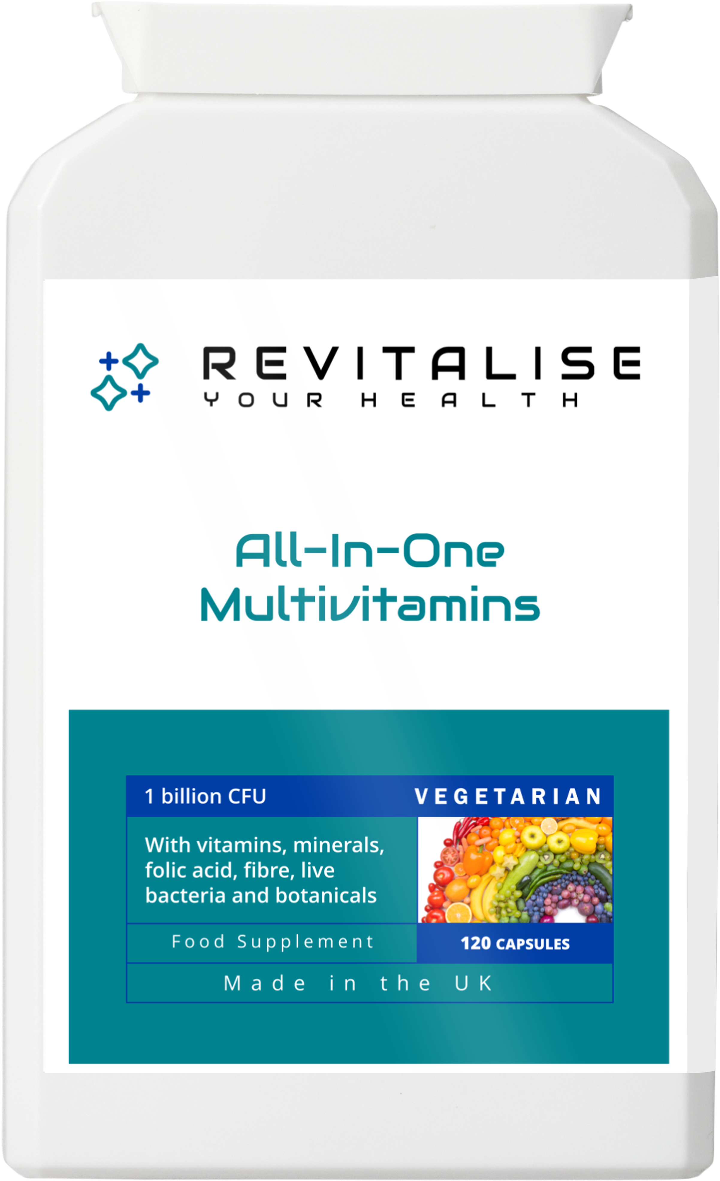 All-in-One Multivitamin with Probiotics & Botanicals